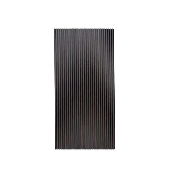 Pannello acustico per pareti in legno con doghe in legno, insonorizzazione efficace, carta impiallacciata in legno naturale