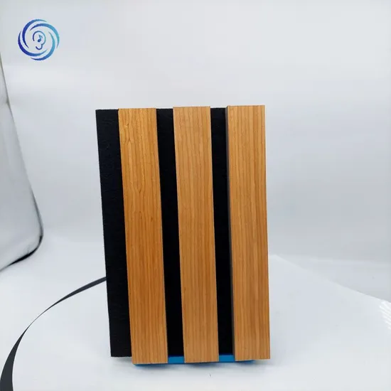 Pannello acustico in legno personalizzato, pannello murale in legno ignifugo per l'arredamento della casa