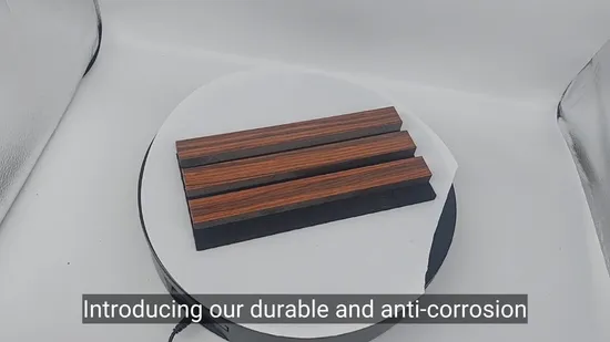 Pannello acustico in legno per pareti, decorazione d'interni, pannello acustico a doghe, decorazione da parete per camera da letto