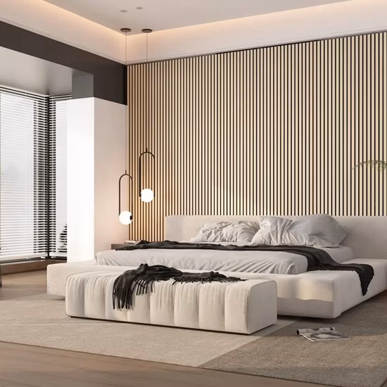 Decorative Slat Panels Create Stylish Wall Accents Any Room 