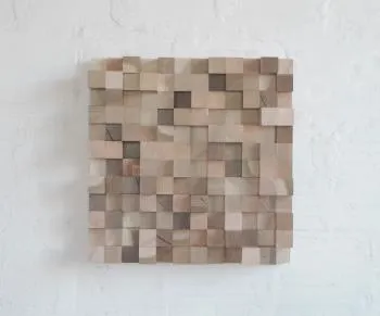 Pannello diffusore acustico 3D in legno massello Dayin