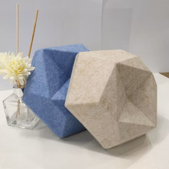 Eleganti pannelli acustici in schiuma 3D per l'arredamento della casa