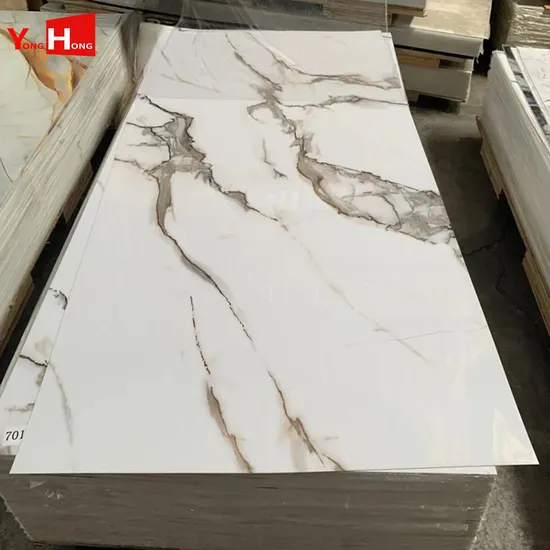 Pannello acustico a doghe in WPC da 96 x 6 pollici per decorazioni d'interni moderne, sfondo per TV